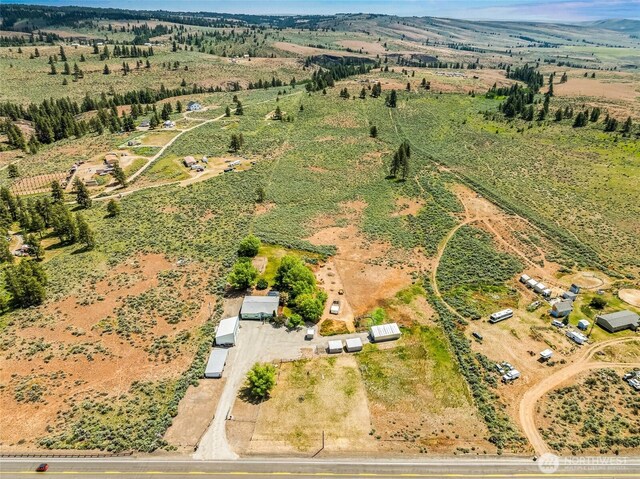 16161 Badger Mountain Rd, East Wenatchee, WA 98802 - aerial view of property's location with rural landscape