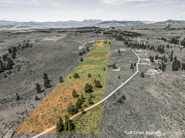 16161 Badger Mountain Rd, East Wenatchee, WA 98802 - view of rural area with a mountain backdrop