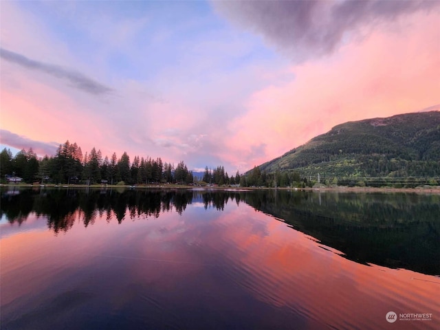 27525 W Lake Riley Rd, Arlington, WA 98223 - water view featuring mountains