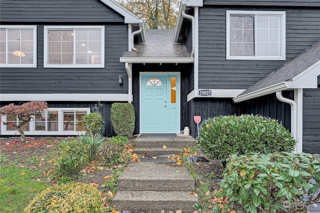 view of entrance to property