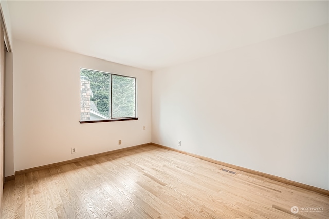 interior space featuring light hardwood / wood-style flooring