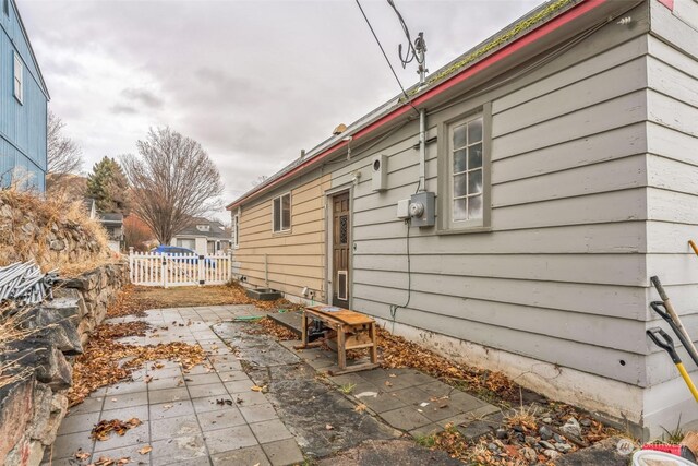 210 Stevens Ave, Coulee Dam, WA 99116 - view of property exterior featuring a patio