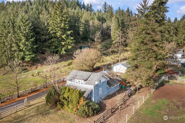2245 Salzer Valley Rd, Centralia, WA 98531 - view from above of property