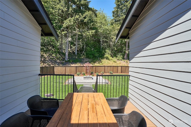17726 142nd Ave E Unit 9, Puyallup, WA 98374 - deck featuring outdoor dining area