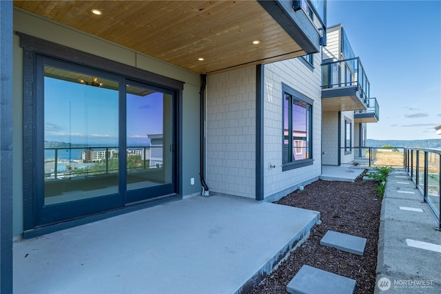 5129 N Bennett St, Ruston, WA 98407 - view of patio / terrace with a balcony