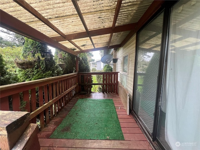 23009 V St, Ocean Park, WA 98640 - view of deck
