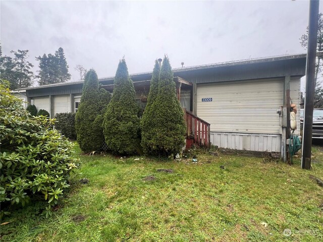 23009 V St, Ocean Park, WA 98640 - view of property exterior with a lawn