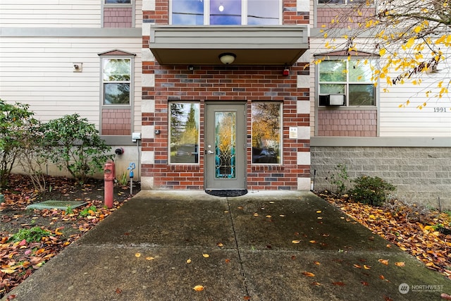 view of entrance to property