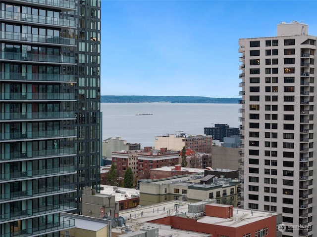 1920 4th Ave Unit 1802, Seattle, WA 98101 - water view featuring nearby urban area