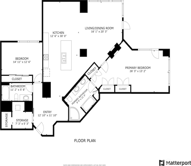 1920 4th Ave Unit 1802, Seattle, WA 98101 - view of property floor plan