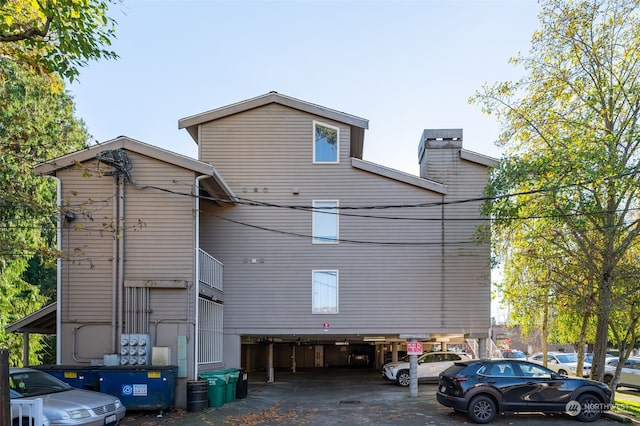 view of rear view of house