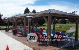 view of home's community with a gazebo