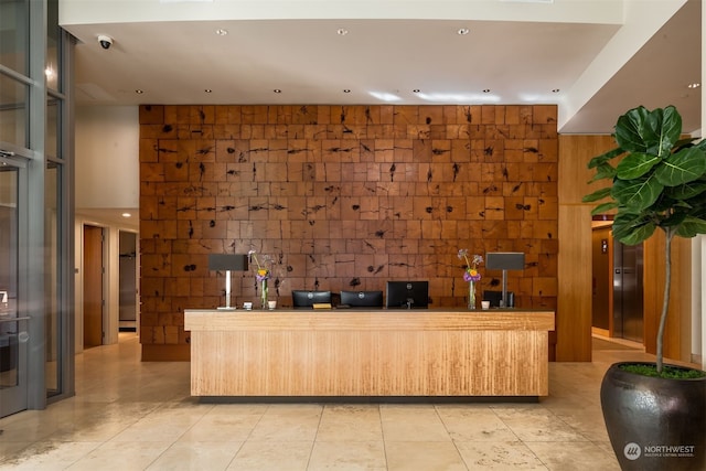 1521 2nd Ave Unit 904, Seattle, WA 98101 - reception area featuring a surveillance system and recessed lighting
