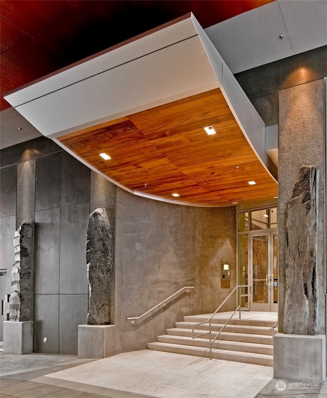 1521 2nd Ave Unit 904, Seattle, WA 98101 - common area with stairs