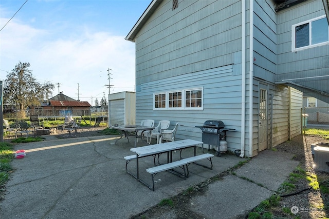 exterior space featuring a patio