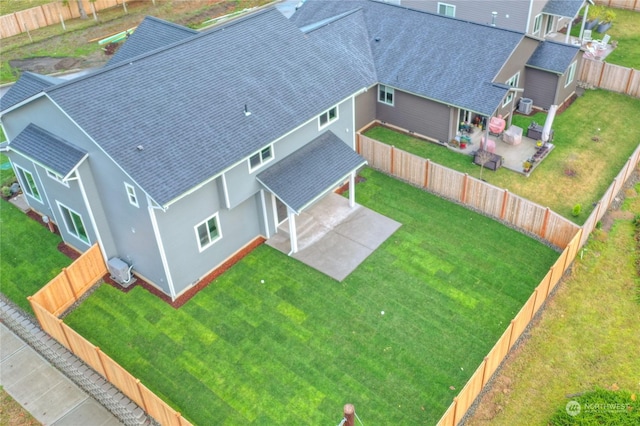 2605 43rd Ln SE, Olympia, WA 98501 - aerial view of property and surrounding area