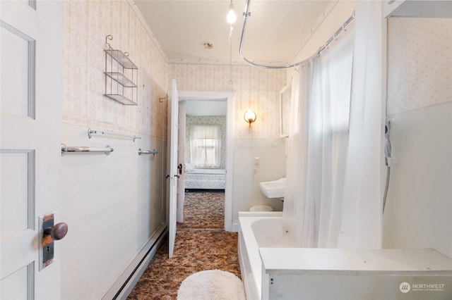 bathroom featuring sink