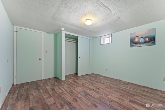 310 W 3rd Ave, Ritzville, WA 99169 - unfurnished bedroom featuring wood finished floors and a closet