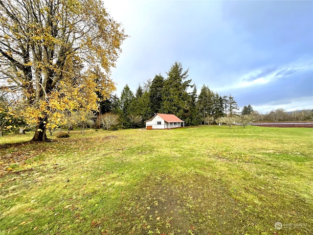2820 State Route 105, Grayland, WA 98547 - view of grassy yard featuring a rural view