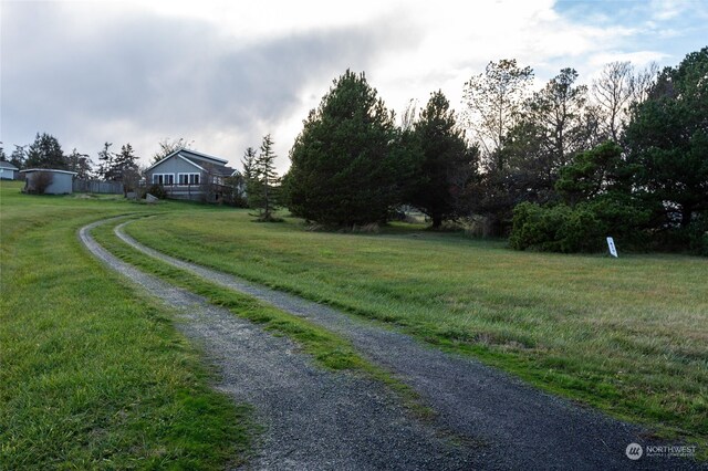 view of road