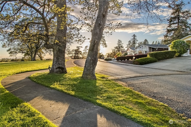 view of street