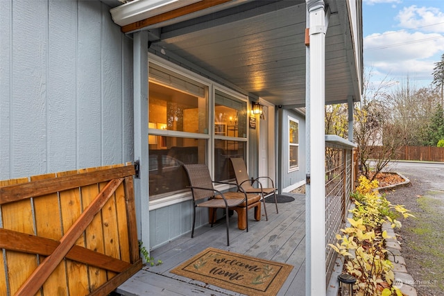 6205 NE Central Valley Rd NE, Bremerton, WA 98311 - view of wooden terrace