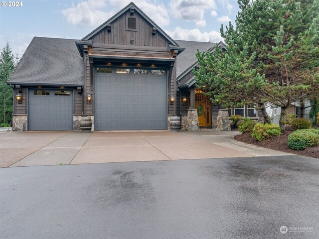 view of craftsman house