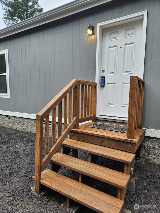 view of property entrance