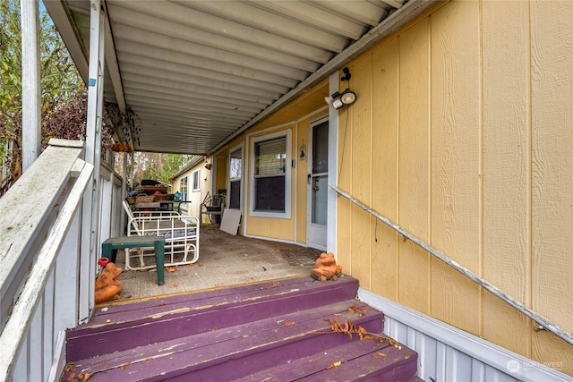 view of deck