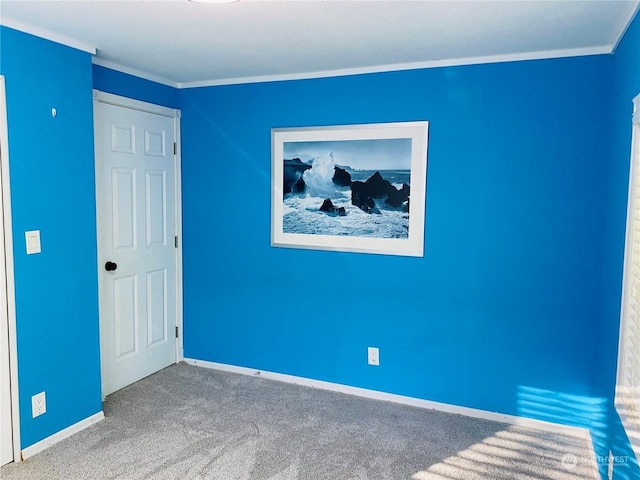 1769 SW Bay St, Port Orchard, WA 98366 - unfurnished bedroom featuring ornamental molding, carpet flooring, and baseboards