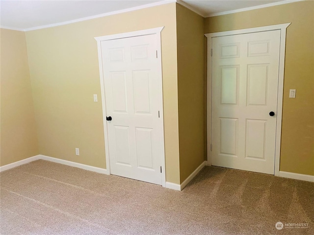 1769 SW Bay St, Port Orchard, WA 98366 - unfurnished bedroom with carpet floors, baseboards, and ornamental molding