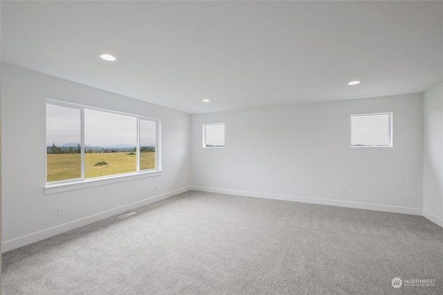 6202 229th Ave E, Buckley, WA 98321 - unfurnished room with carpet and recessed lighting