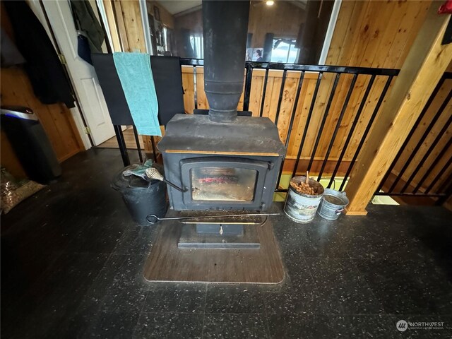 76B Westlake Rd, Oroville, WA 98844 - detailed view of a wood stove