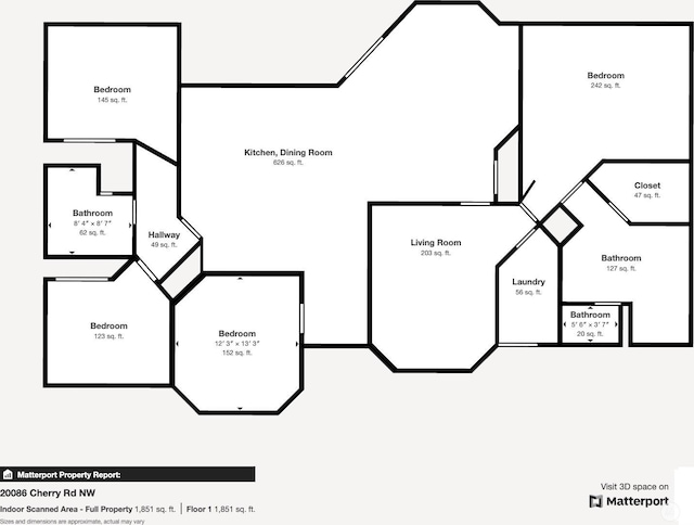20086 Cherry Rd NW, Soap Lake, WA 98851 - room layout