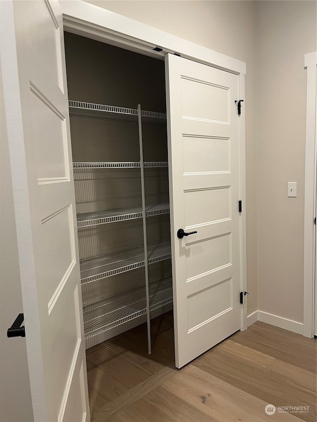 view of closet