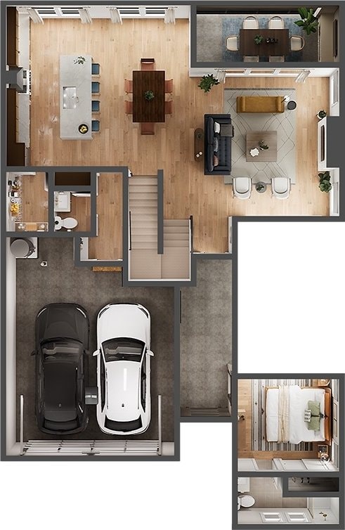 13734 SE 84th St Unit 14, Newcastle, WA 98059 - view of property floor plan