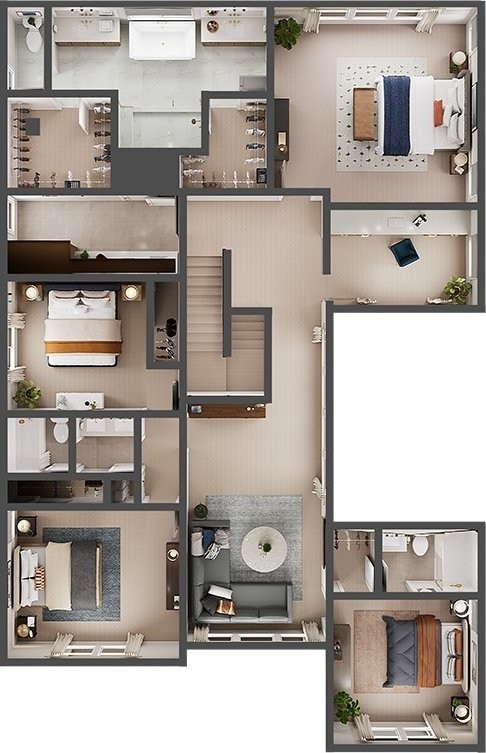 13734 SE 84th St Unit 14, Newcastle, WA 98059 - view of property floor plan