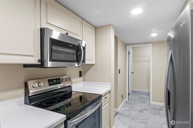 kitchen featuring stainless steel appliances