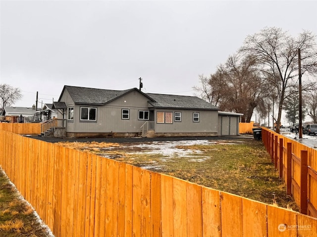 view of back of house