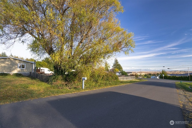 view of road