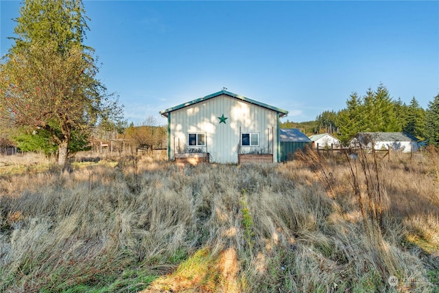 view of side of home