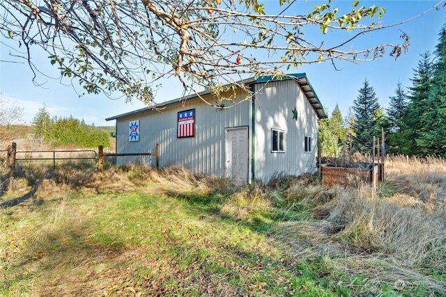 view of home's exterior