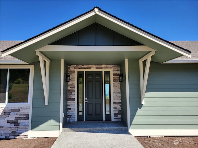 view of entrance to property