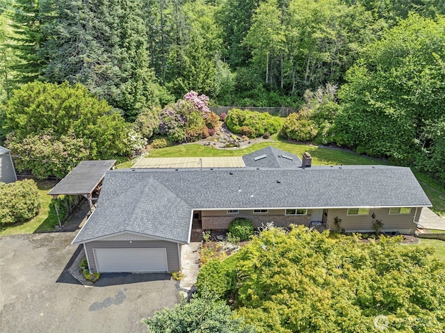 309 E State Route 4, Cathlamet, WA 98612 - view of subject property featuring a heavily wooded area