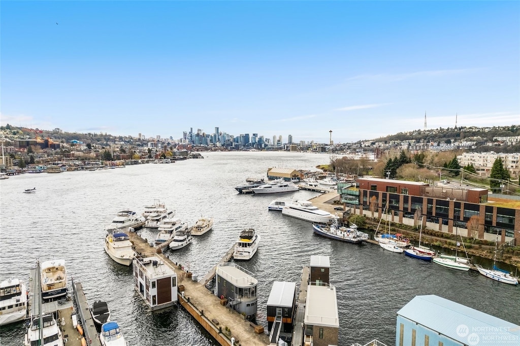 property view of water