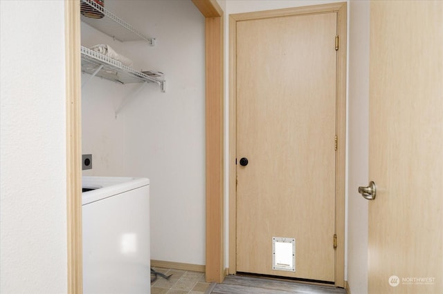 233 Calhoun Loop, Coupeville, WA 98239 - laundry area featuring washer / clothes dryer