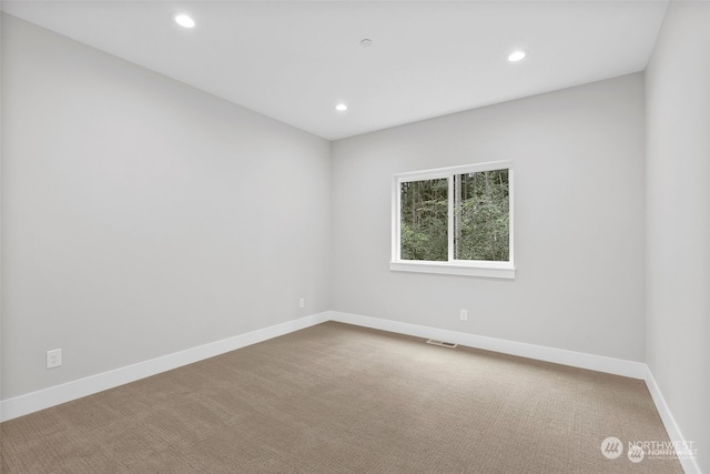 empty room with carpet