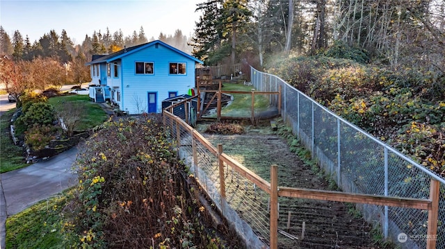 3945 Magrath Rd, Bellingham, WA 98226 - view of side of property with a fenced backyard