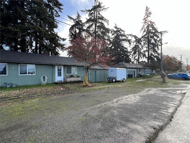 view of ranch-style house