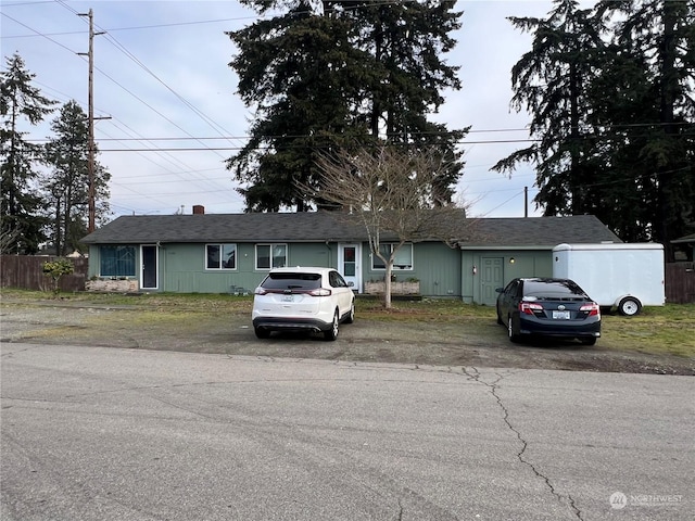 view of ranch-style house